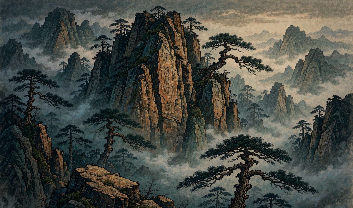 泗洲山摩崖石刻意象