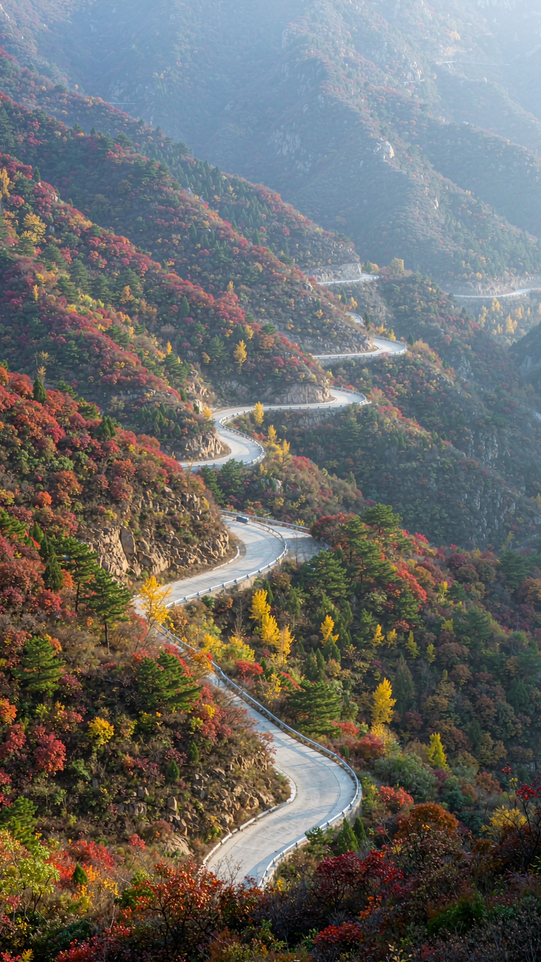 大别山盘山公路
