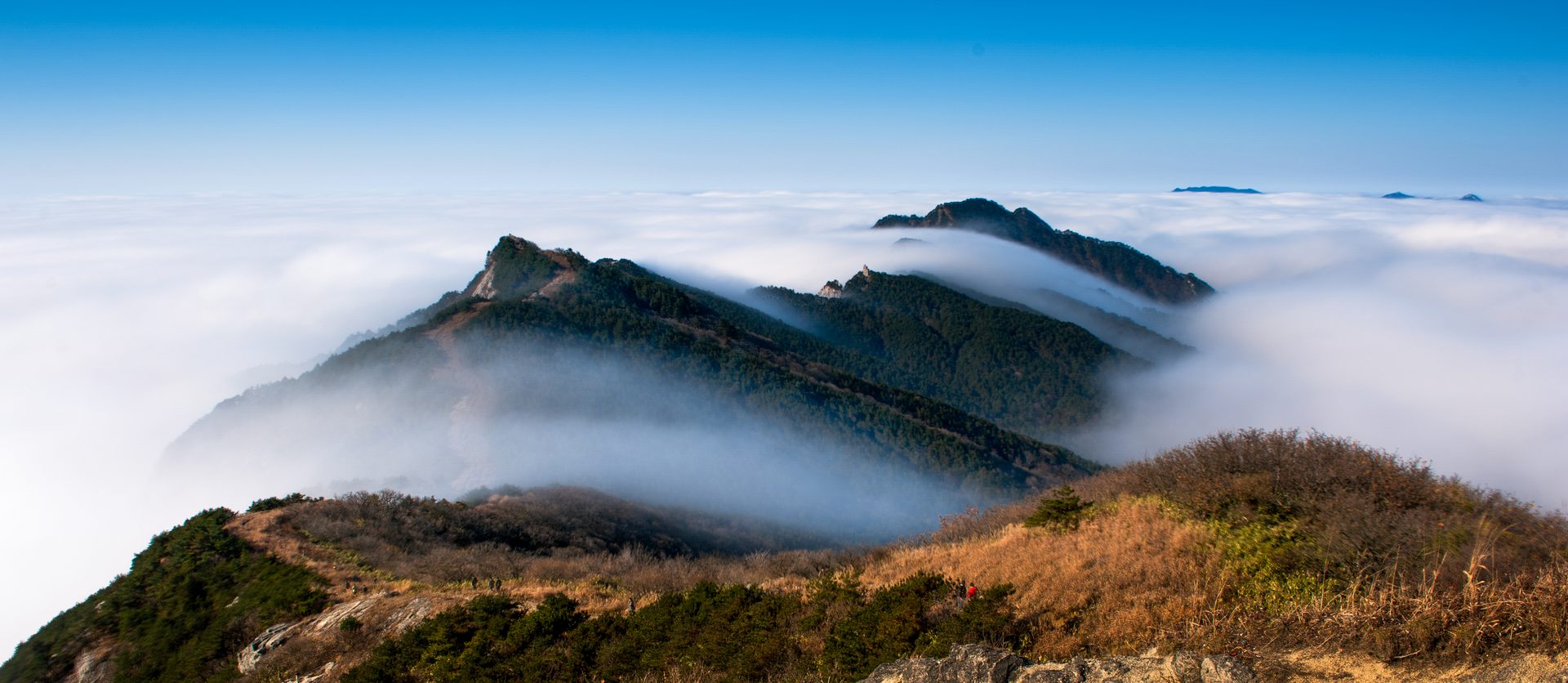 大别山主峰云海 · 罗田