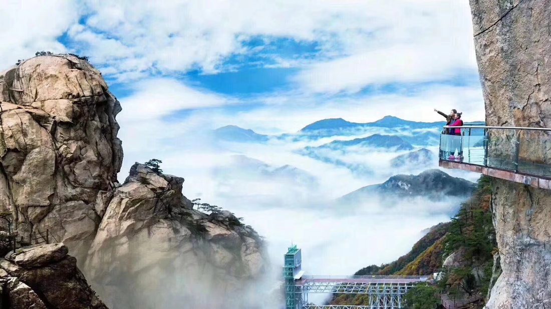 罗田天堂寨 · 大别山主峰云海