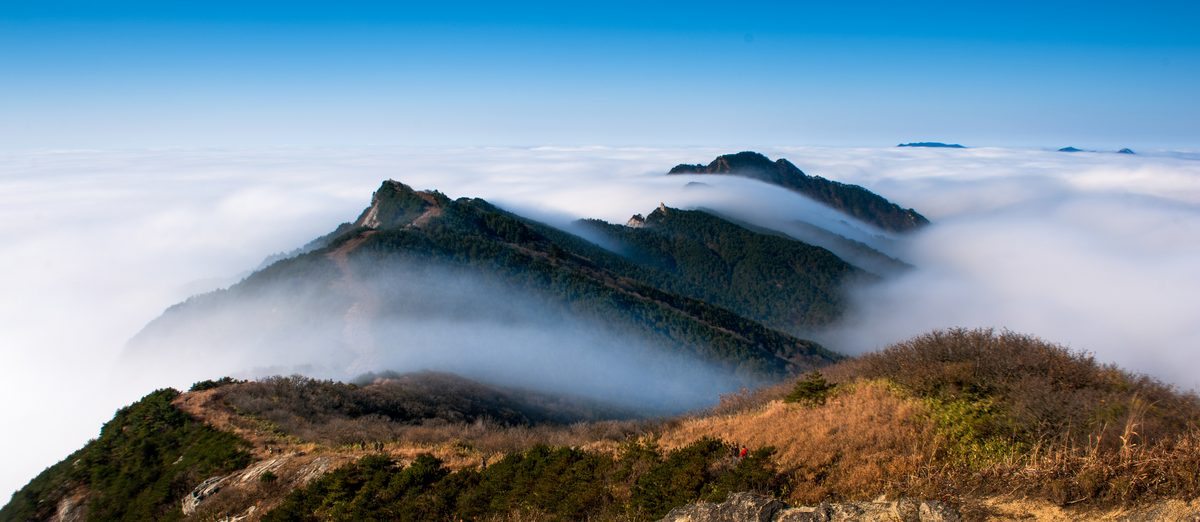 大别山主峰云海