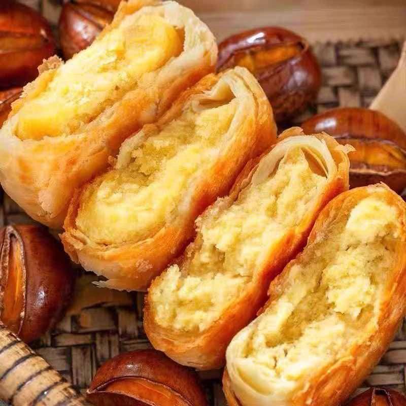 罗田板栗现场实拍八